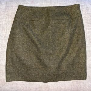The Limited Olive Mini Skirt